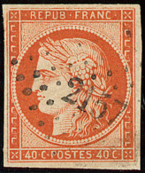 No 5, Nuance Foncée, Obl Pc 2157. - TB - 1849-1850 Ceres