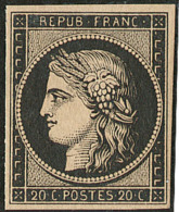 No 3h, Très Frais. - TB - 1849-1850 Cérès