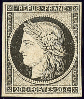 No 3a, Fortes Charnières Mais Très Frais Et TB - 1849-1850 Ceres