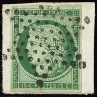 No 2c, Obl étoile Sur Son Support. - TB - 1849-1850 Ceres