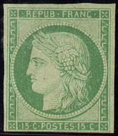 No 2, Tangent Au Filet En Bas Mais Très Frais Et TB. - R - 1849-1850 Ceres