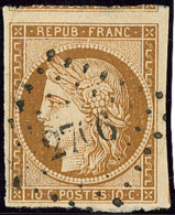 No 1b, Deux Voisins, Obl Pc 27?6, Jolie Pièce. - TB - 1849-1850 Ceres