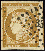 No 1b, Un Voisin, Jolie Pièce. - TB - 1849-1850 Ceres