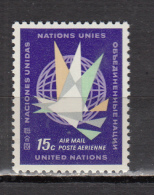 NATION UNIES * YT N° AVION 12 - Luftpost