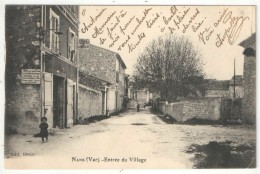 83 - NANS - Entrée Du Village - Edition Gleize - Nans-les-Pins