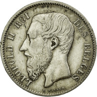 Monnaie, Belgique, Leopold II, 50 Centimes, 1886, TTB, Argent, KM:27 - 50 Cents