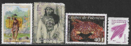 Divers Timbres De Polynésie Française Oblitérérs, USED - Used Stamps