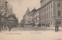 La Chaux De Fonds - Rue Leopold Robert - Scan Recto-verso - NE Neuenburg