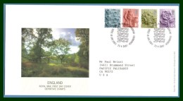 GB FDC 2001 Yv. N° 2249 /52 England - 2001-2010. Decimale Uitgaven