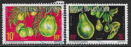 Timbres De Polynésie Française Oblitérérs, USED, (( OFFICIAL STAMPS 1977 )) - Gebraucht