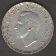 SUD AFRICA 5 SHILLINGS 1952 AG SILVER - Südafrika