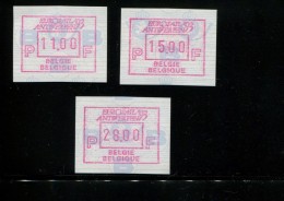 BELGIE 1981 POSTFRIS MINTNEVER HINGED POSTFRISCH NEUF OCB  ATM7 SET 7 10 17 - 1980-99