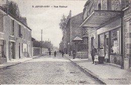 CARTE POSTALE    JUVISY-VIRY 91    Rue Pasteur - Juvisy-sur-Orge