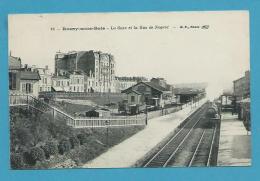 CPA 18 - Chemin De Fer La Rue De Nogent Et La Gare ROSNY-SOUS-BOIS 93 - Rosny Sous Bois