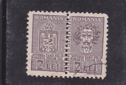 # 175  FISCAUX, RECENUE STAMPS, 2 LEI,  1941,  ROMANIA - Fiscales