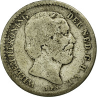 Monnaie, Pays-Bas, William III, 10 Cents, 1873, TB+, Argent, KM:80 - 1849-1890: Willem III.