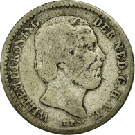 Monnaie, Pays-Bas, William III, 10 Cents, 1873, TB+, Argent, KM:80 - 1849-1890 : Willem III