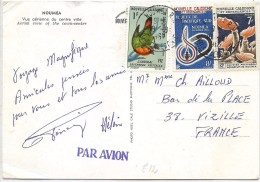 CTN35/3 -  NOUVELLE CALEDONIE CP D'AOÛT 1967 - Lettres & Documents