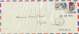 CTN35/3 -  OCEANIE LETTRE  DE MAI 1954 - Cartas & Documentos
