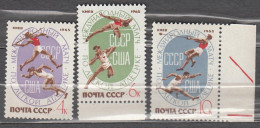 Russia USSR 1965 Mi# 3107-3109 Sport Athletics Track And Field MNH * * - Nuevos