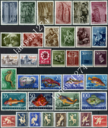 YUGOSLAVIA 1956 Complete Year MNH - Años Completos