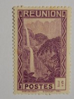 Timbre De LA REUNION Représentant Une Cascade Dessinée 1 C - Nuovi