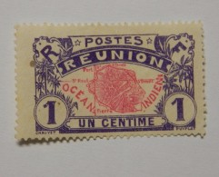 Timbre De LA REUNION 1 Centime - Nuovi