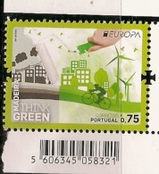 Portugal ** & CEPT Europa, Madeira , Think Green 2016 (Barras1) - 2016