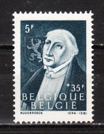 669V7** Griffe Dans Le L De BELGIQUE - Variété VARIBEL - MNH** - LOOK!!!! - 1931-1960