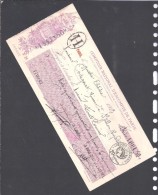 Chèque Du C.N.E.P.  Agence H De Paris - Cheques & Traveler's Cheques
