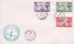 Cambodge - Lettre - Cambodge