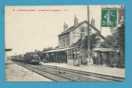 CPA 17 - Chemin De Fer Arrivée Du Train La Gare De La Courneuve - AUBERVILLIERS 93 - Aubervilliers