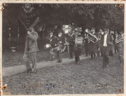 27-VERNON-  PHOTO-  Fanfare Libre , Défilé Du 14 Juillet 1934 . - Vernon