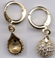 Orecchini Laminati In Oro  18 K - Earrings