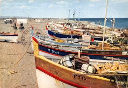 66-SAINT-CYPRIEN-PLAGE - LA PLAGE ET LES BÂTEAUX DE PÊCHE - Saint Cyprien