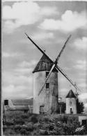 CPSM Moulin à Vent Circulé Ile De Noirmoutier Vendée - Windmills