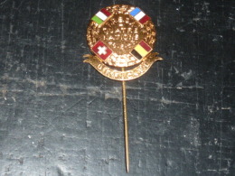 BROCHE EPINGLE - F.R.B.S.M - QUATRE NATIONS 28.06.1953 OFFICIEL - RARE AVIRON SPORT - Aviron