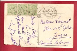 Y&T N°22X3    MONTE CARLO      Vers   FRANCE 1926   VOIR 2 SCANS - Briefe U. Dokumente