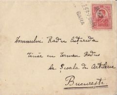 KING CHARLES I, STAMPS ON COVER, 1914, ROMANIA - Covers & Documents