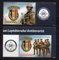 ROUMANIE - POLICE - ARMEE - BRIGADE ANTI-TERRORISTE - PATRIE ET HONNEUR - 2012 - Bords De Feuillet - - Ungebraucht