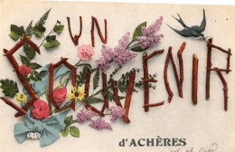 UN SOUVENIR D'ACHERES - Acheres