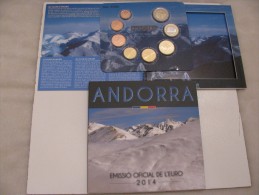 Série Complète BU D´Andorre 2014 - Andorra