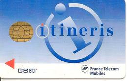 CARTE-PUCE-GSM-FRANCE TELECOM MOBILES-PUCE H-V° Blanc-BE- - Mobicartes: Móviles/SIM)