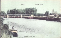 ILE DE FRANCE - 95 - CERGY - Le Pont  - Colorisée - Cergy Pontoise