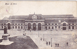 Mons - La Gare (animée, 1909) - Mons