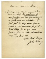 VERNE Jules (1828-1905), écrivain. - Andere & Zonder Classificatie