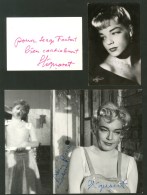 SIGNORET Simone, Simone Kaminker, Dite (1921-1985), Actrice. - Andere & Zonder Classificatie