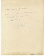 KESSEL Joseph (1898-1979), écrivain Et Journaliste, De L'Académie Française. - Andere & Zonder Classificatie