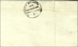 Lettre à En-tête Intendance De L'Armée Combinée Du Nord De L'Allemagne, Avec Texte... - Legerstempels (voor 1900)