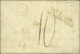 Don L ARM. / SAMBRE ET MEUSE Sur Lettre Avec Texte Daté Du 8 Brumaire An 4. - TB / SUP. - R. - Legerstempels (voor 1900)